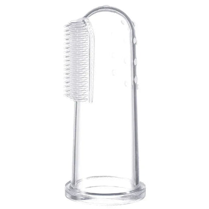 Super Soft Pet Finger Toothbrush Teddy Dog Brush Bad Breath Tartar Teeth Care Tool Dog Cat Cleaning Silicagel Pet Supplies - Urbizia