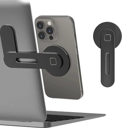 Magnetic Laptop Phone Holder – Slim & Foldable Monitor Mount - Urbizia