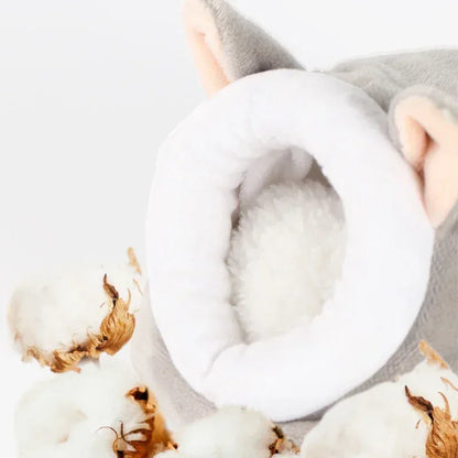 Hamster Cotton Nest Pet Warm Winter Supplies Winter Sleeping Bag House Small Fossa Gold Silk Bear House Mouse Nest Sleeping Bag - Urbizia