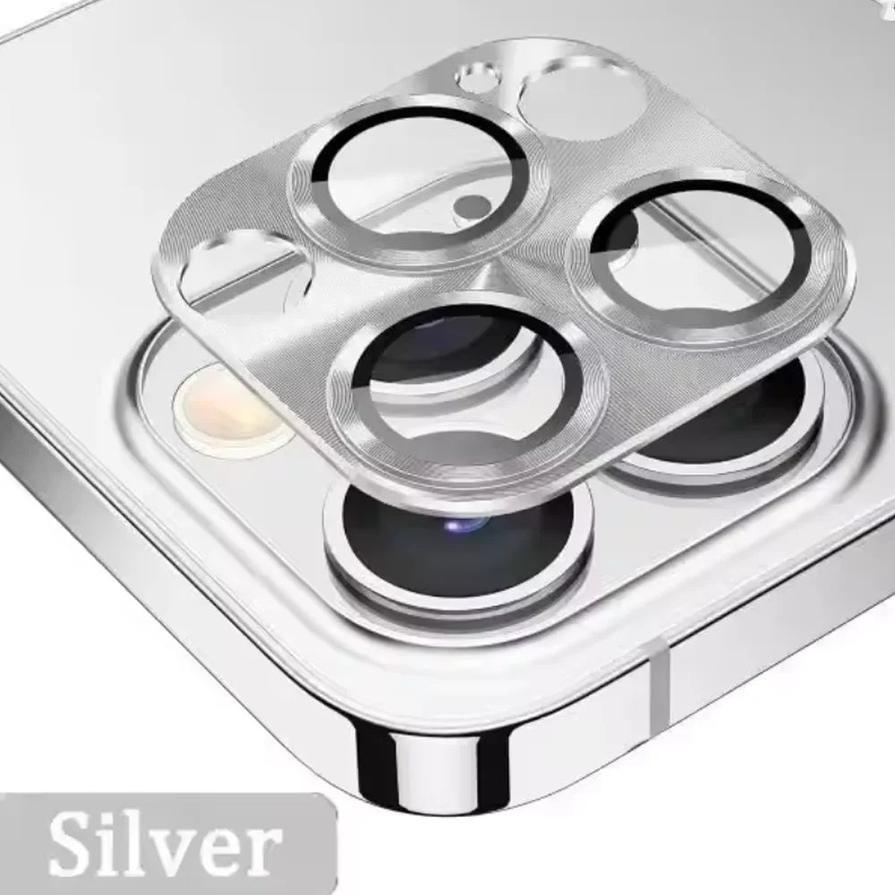 Metal Camera Lens Glass Protector For iPhone 11 12 13 14 15 Pro Max Mini 14Plus 15Plus Ultra High Definition Glass Back Lens