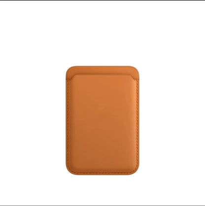 For Magsafe Official 1:1 Leather wallet Magnetic Card holder Case For iPhone 18 Pro 17 16 15 Pro Max Samsung Bag With Box Cover
