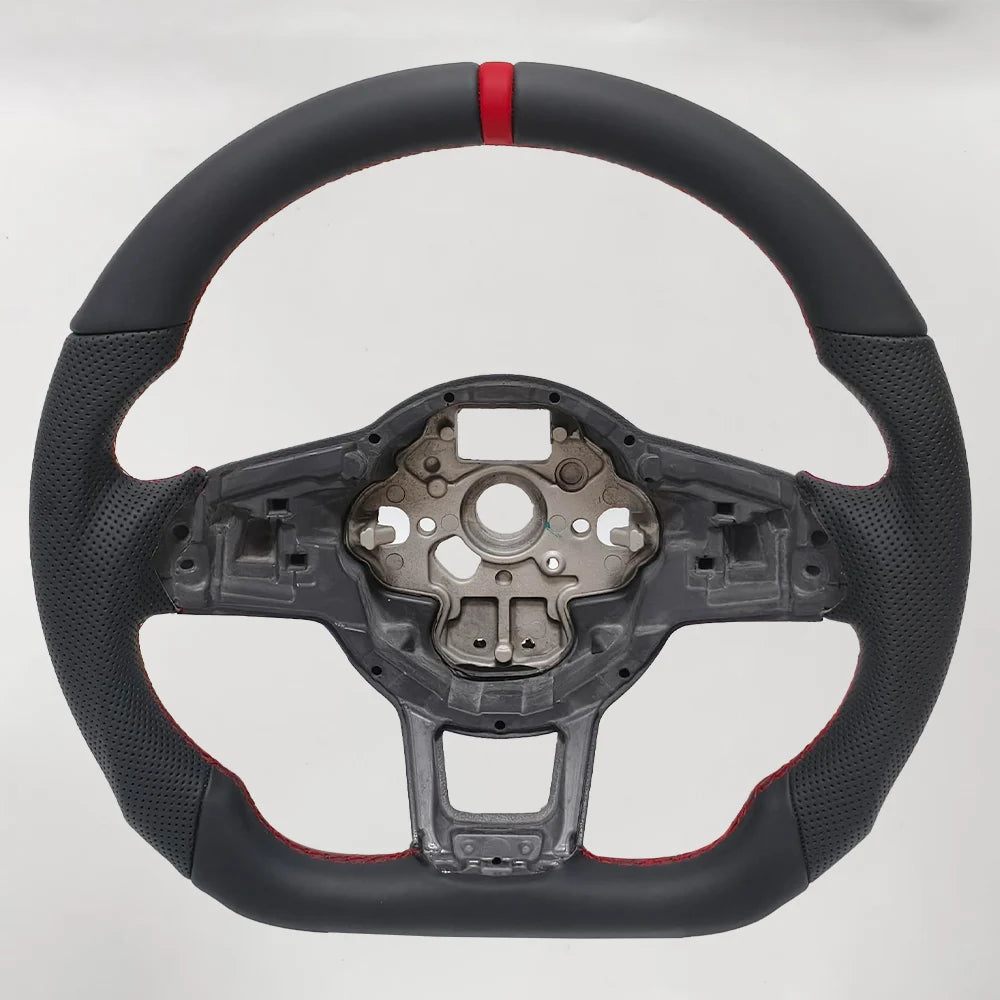 Sport Style Steering Wheel for Volkswagen Golf Mk7 7.5 Gti Gtr Gte Tiguan 2013-2019 Upgrade Accessories Interior Modification