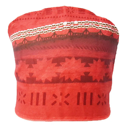 Ocean Adventure Moana Costume – Two Pieces Polynesian Style Vaiana Princess Dress Up for Girls Halloween