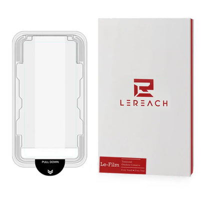 Lereach Tempered Glass Screen Protector for OnePlus 15/15R/Ace 6/Ace 6T with Dust-Free Positioning Box, Auto-Align, HD Clear