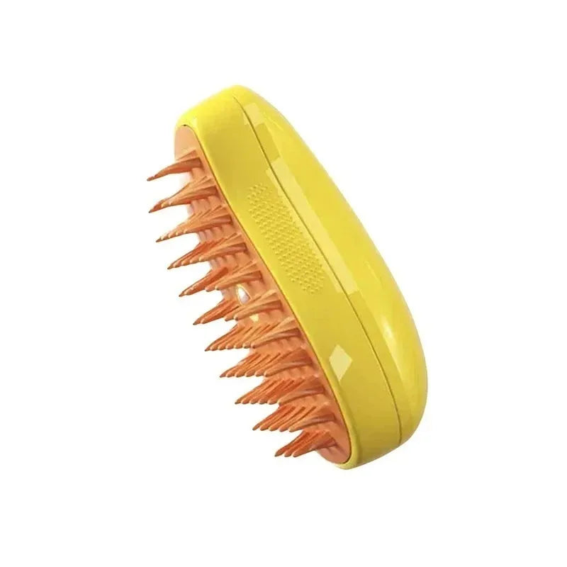 Pet Electric Steam Brush For Grooming