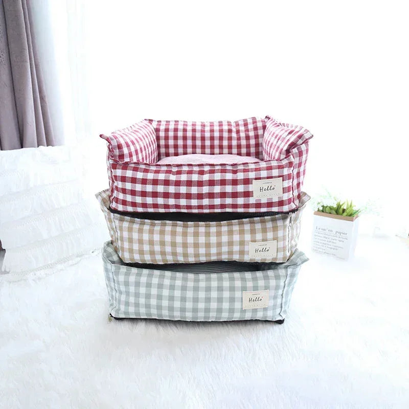 Bed For Dog Cats Puppy House Kennel For Indoor Dogs Small Medium Cat Pet Sofa Sleeping Bed Furniture Pet Supplies Accessories - Urbizia