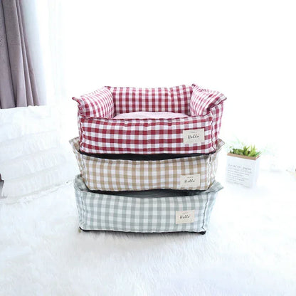 Bed For Dog Cats Puppy House Kennel For Indoor Dogs Small Medium Cat Pet Sofa Sleeping Bed Furniture Pet Supplies Accessories - Urbizia