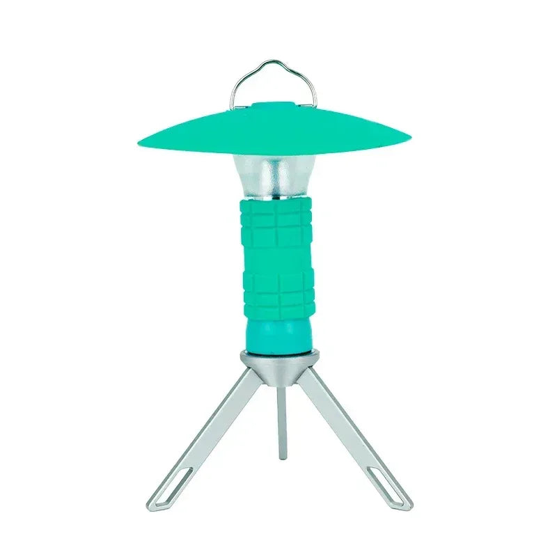 Portable Rechargeable Camping Lantern With Tripod Bracket Mount - Urbizia