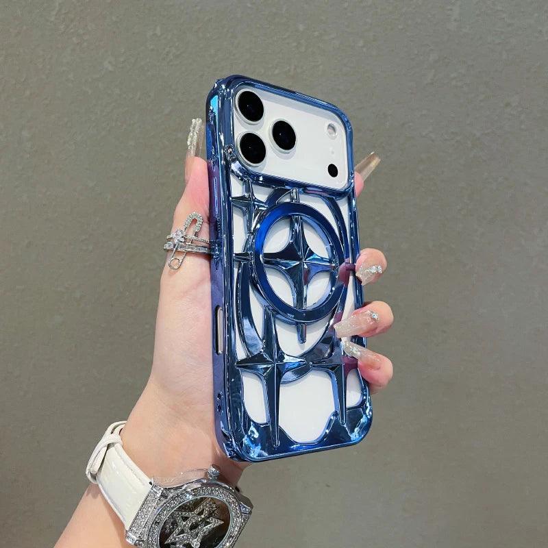 MagSafe Magnetic Hollow Cooling Case for iPhone 17–12 Series