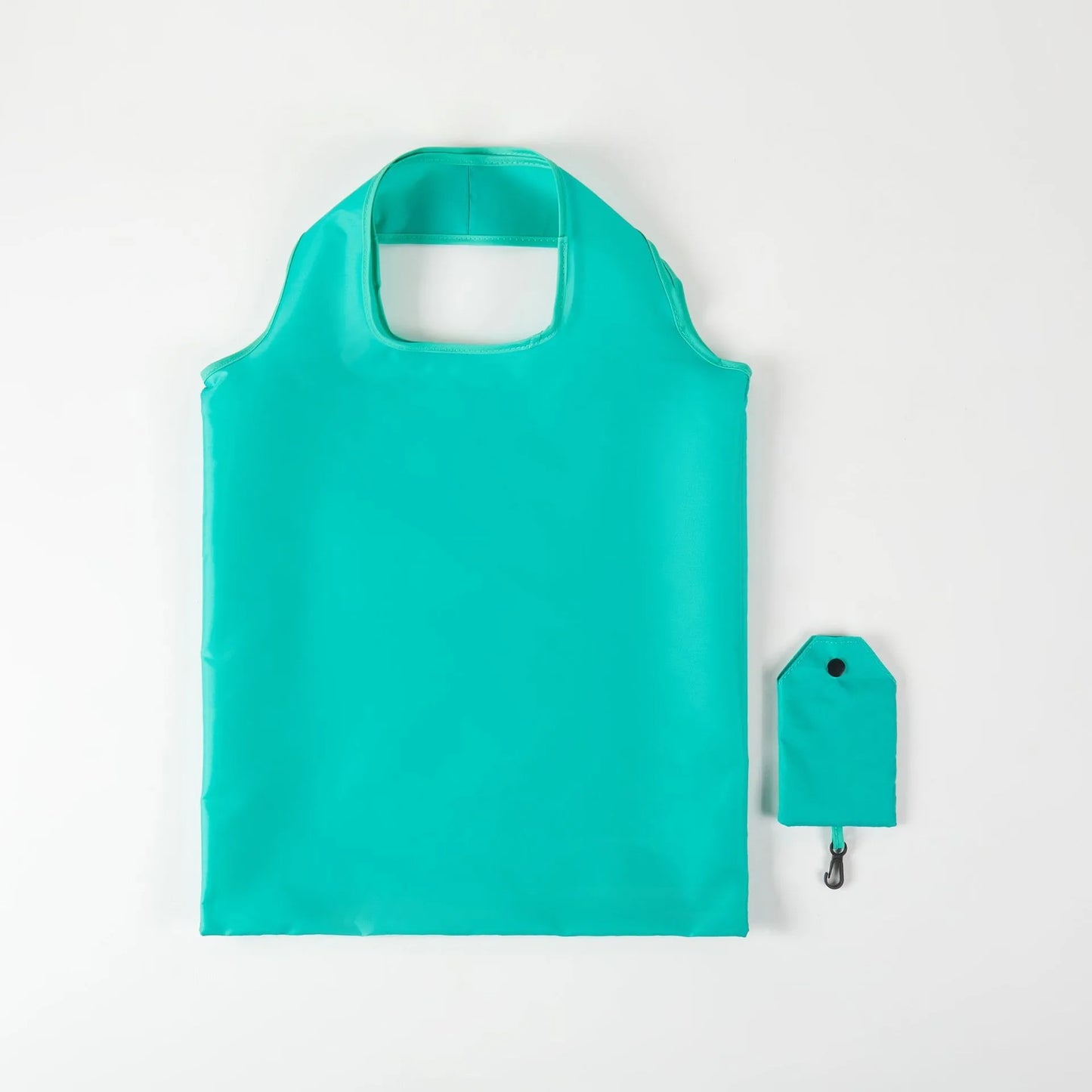 In The Case of Women's Solid-color Eco-friendly, Foldable and Reusable Shopping Bags for Polyester Travel Groceries