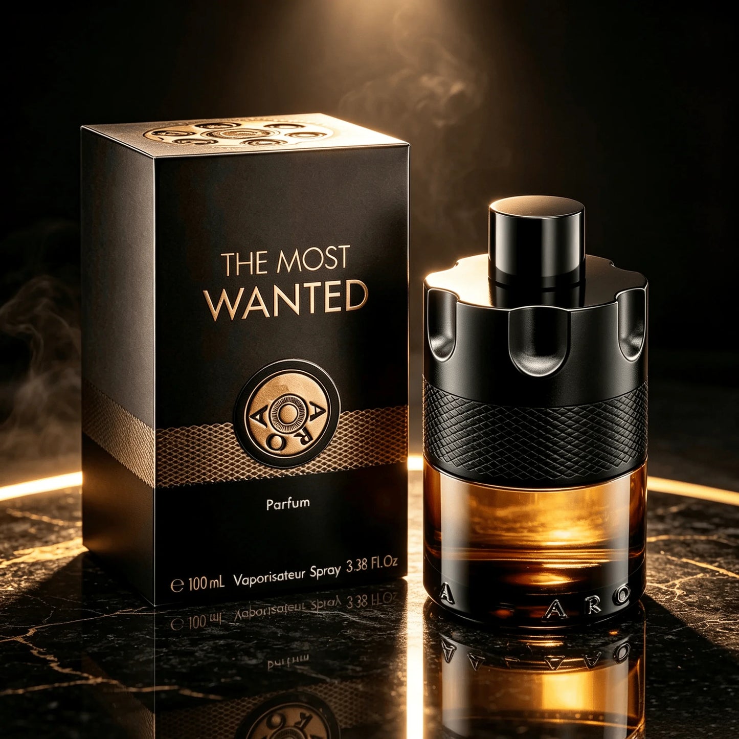 Azzaro The Most Wanted Eau De Parfum For Men 100ml 3.4 Fl Oz 100% Original Boxed Perfume Long‑Lasting Woody Spicy Fragrance Luxury Cologne Spray Gift For Him Daily Dating Party Body Perfume