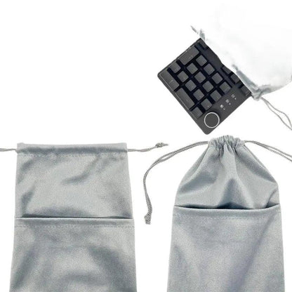 1PCS Storage Bags Keyboard Bags Drawstring Pocket Dustproof Handbag For Suitable For 68/87/108 Key Keyboards
