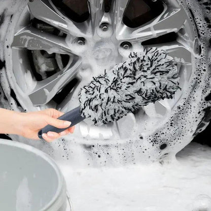 Super Plush Microfiber Car Wheel and Rim Cleaning Brush – 3 Colors