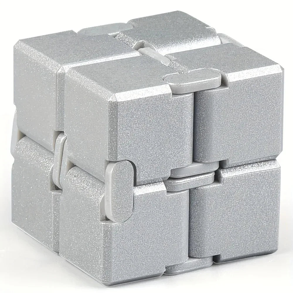 Infinity Cube Sensory Fidget Toy, EDC Fidgeting Game for Kids and Adults, Cool Mini Gadget Best for Stress and Anxiety Relief