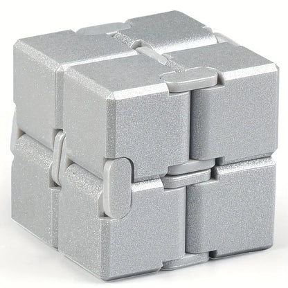 Infinity Cube Sensory Fidget Toy, EDC Fidgeting Game for Kids and Adults, Cool Mini Gadget Best for Stress and Anxiety Relief