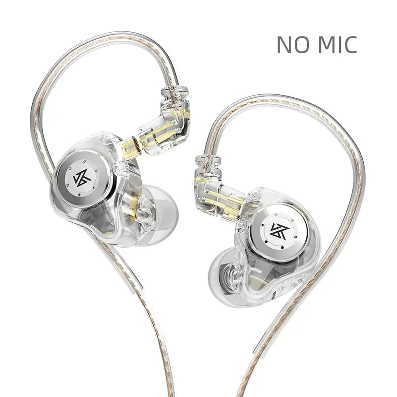 KZ EDX PRO Dynamic Earphones HIFI Bass Earbuds In Ear Monitor Sport Noise Cancelling Headset - Urbizia