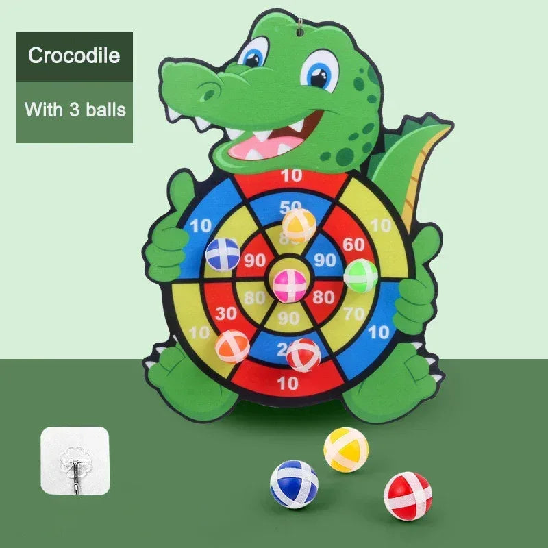 Montessori Sticky Ball Dart Board Game for Kids - Urbizia