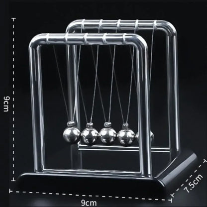 Newton's Cradle Balance Steel Ball Teaching Supplies Physics Science Pendulum Desktop Toys Stress Relief Gifts Home Decoration - Urbizia