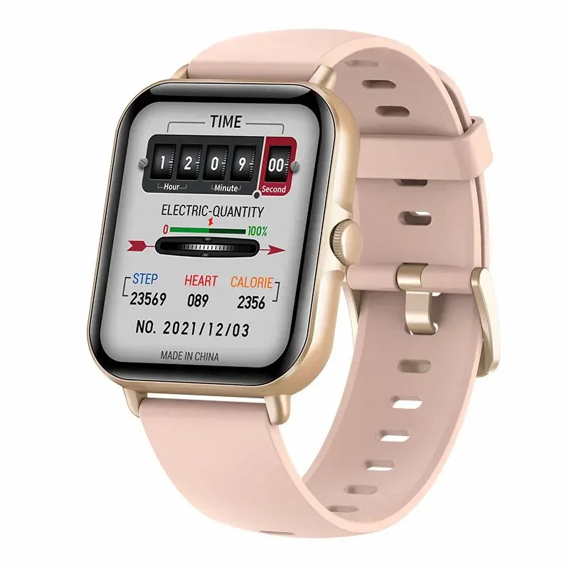 2025 2.01'' Smart Watch Bluetooth Call Play Music Smartwatch Fitness Clock Sport Waterproof Watches for Men Women iPhone Android - Urbizia