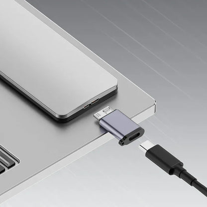 USB 3.0 Micro B to Type-C OTG Adapter High Speed