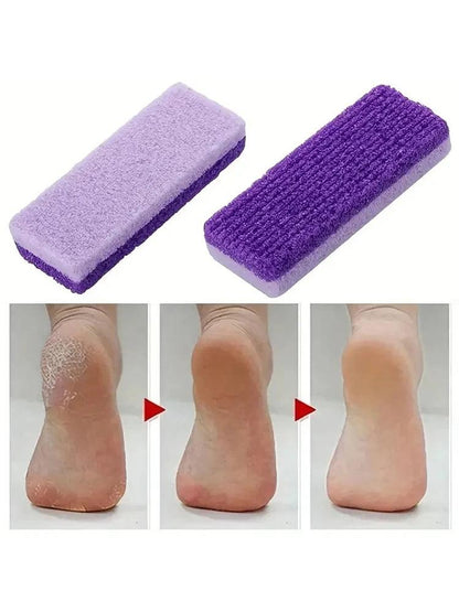 Foot Pumice Stone Foot File Callus Dead Skin Remover Foot Heel Scrubber Smooth Feet In Seconds Pedicure Exfoliator Tool