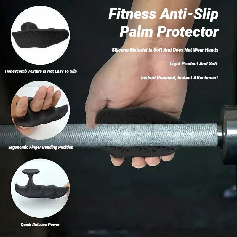 Grip Strengthener Honeycomb Silicone Weightlifting Anti-Slip Fitness Pull Up Finger Exerciser Hand Protection Trainer Workout - Urbizia