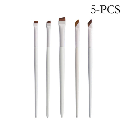 Ultra Thin Angled Eyeliner Brush Precision Detail Makeup Brush