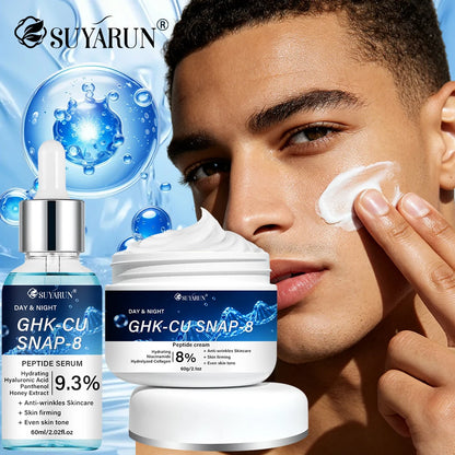 SUYARUN GHK-CU SNAP 8 Cream & Serum - Anti-Aging Facial Moisturizer, Firming and Moisturizing for All Skin Types.