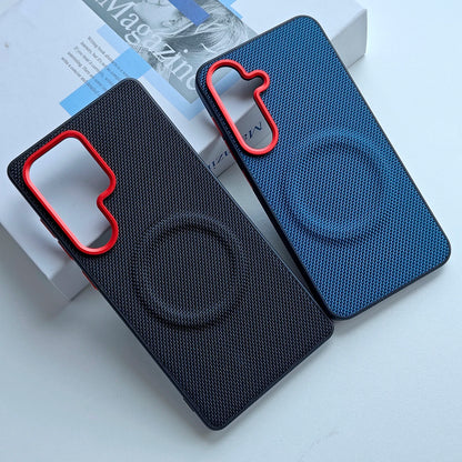 High End Business Magnetic Leather Phone Case for Samsung Galaxy S26 Ultra S26 Plus S25 Plus Edge for Wireless Charging Case