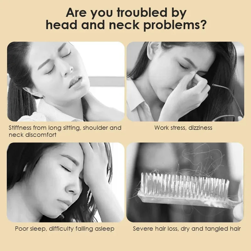 Natural Sandalwood Massage Comb & Gua Sha Tool