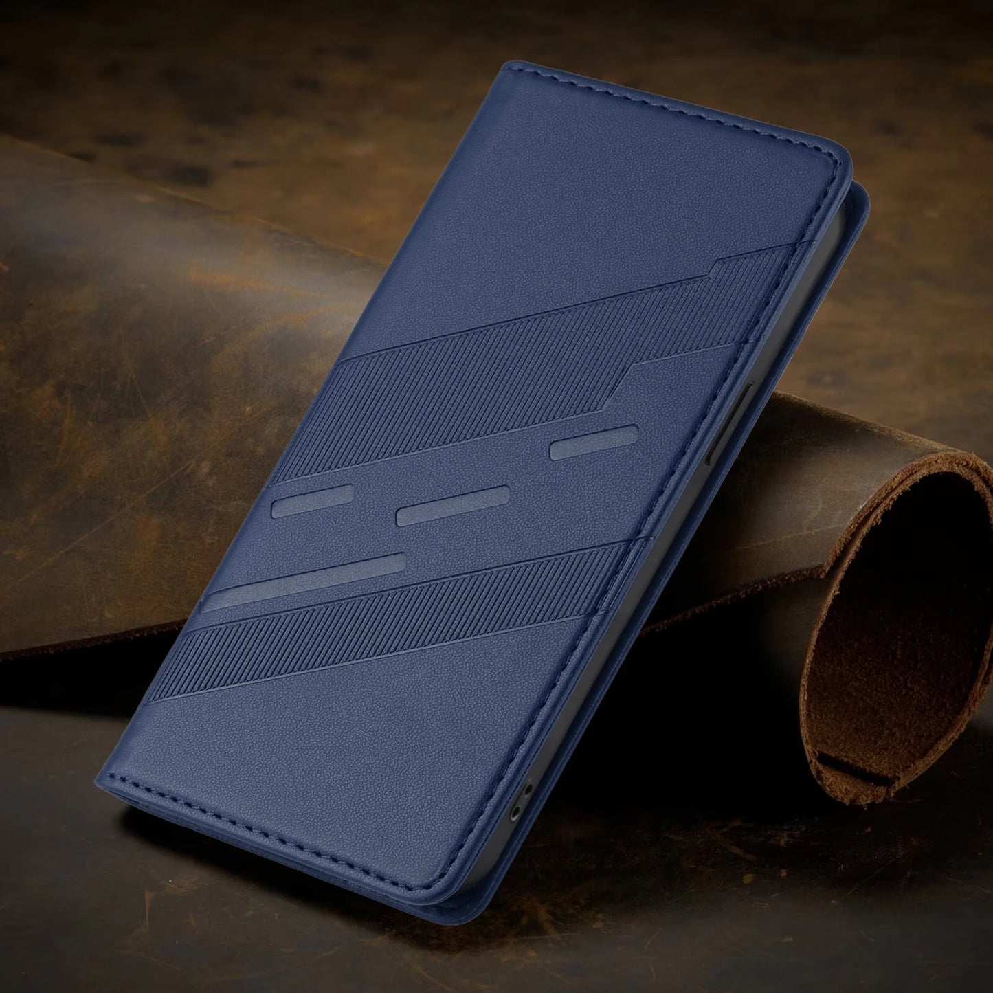 Magnetic Leather Wallet Case for Samsung Galaxy S26 S25 S24 S23 S22 S21 S20 Ultra Plus FE Phone Flip Cover Bussiness Card Holder