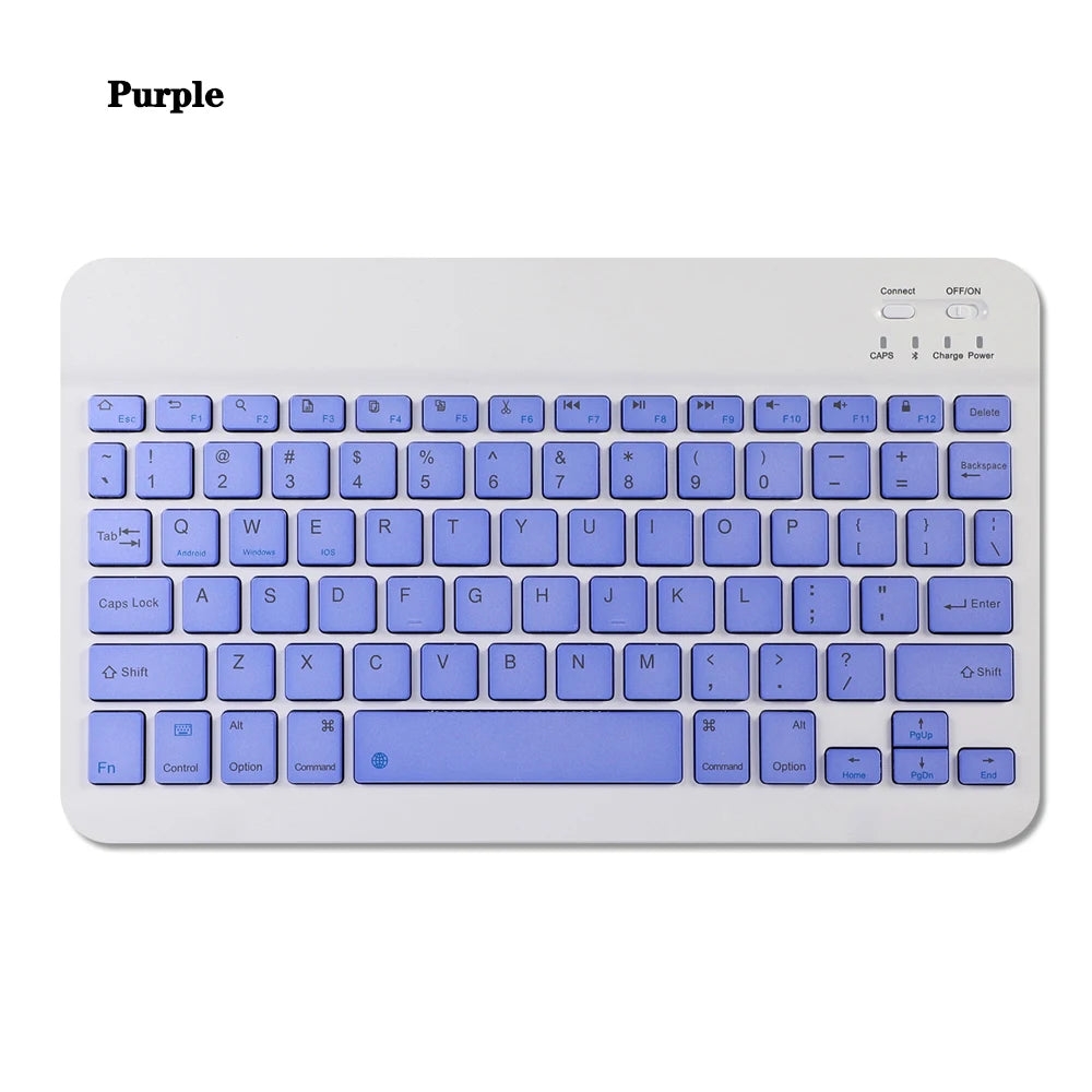 10 lnch Wireless  Bluetooth Mini Keyboard For iPad Phone Tablet Portable Bluetooth Keyboard and Mouse For Samsung Xiaomi Android