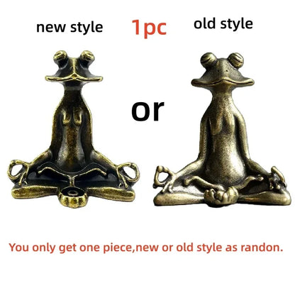 New 1PC Alloy Incense Burner Stick Holder Plate Buddhism Lotus Censer Nasturtium Bronze Incense Burner - Urbizia