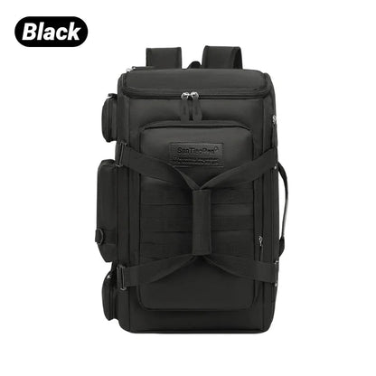 Large Capacity Fitness Bag, Travel Backpack, Dry Wet Separation Shoulder Outdoor Sports, Fishing, Yoga Training Bag Capacity Gym
