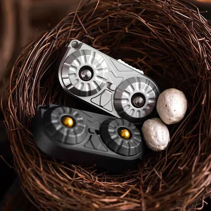 Owl Magnetic Push Slider EDC Fidget Toy for Stress Relief