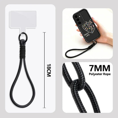 Sweet Love Hearts Lanyard Case for Samsung Galaxy