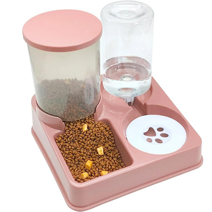 Automatic Cat Feeder Water Dispenser Set 2 In 1 - Urbizia