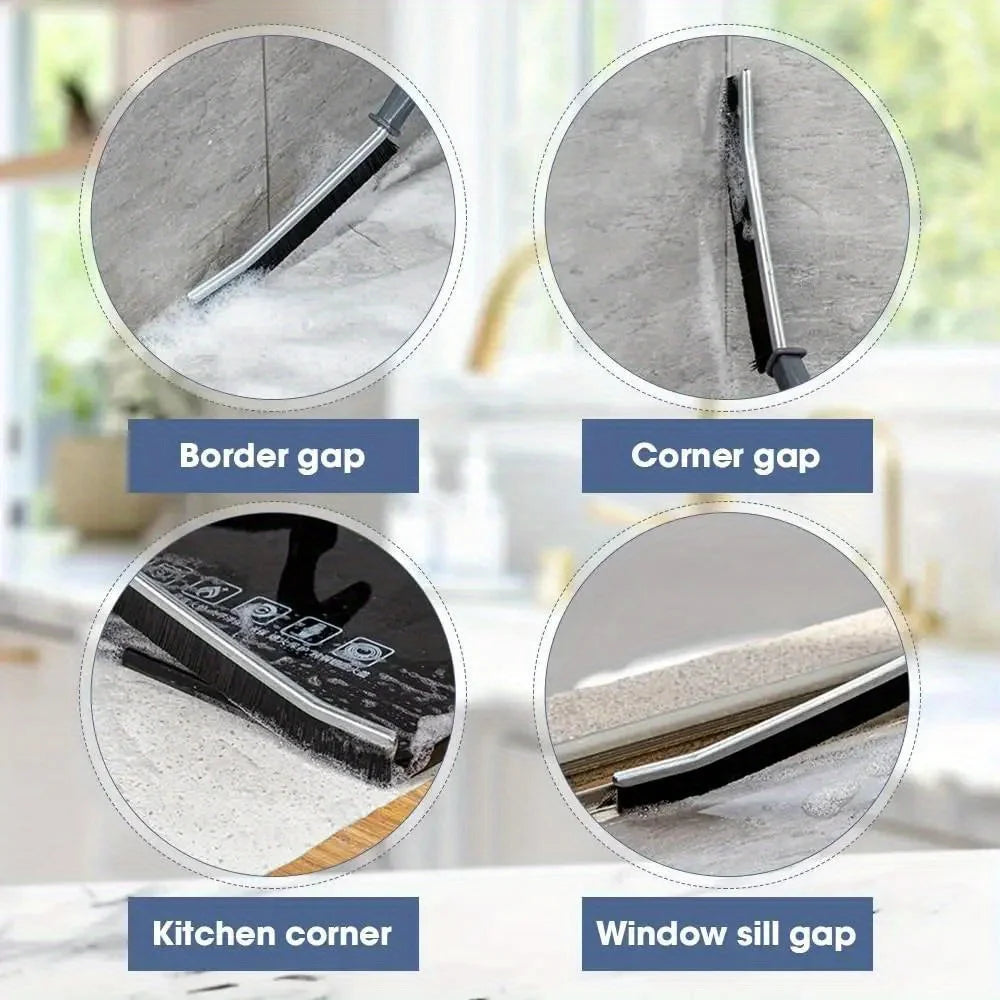 Hard-Bristled Crevice Cleaning Brush Grout Cleaner Scrub Brush Deep Tile Joints Crevice Gap Cleaning Brush Tools Accessories