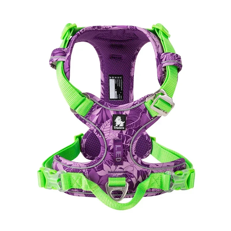 Truelove Reflective Camouflage Dog Harness