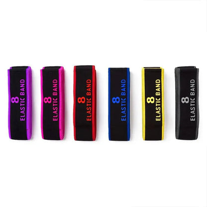 8/10 Sections Dance Resistance Band Yoga Stretching Pilates Fitness Digital Elasticity Elastic Stretch Training Tension Belt - Urbizia
