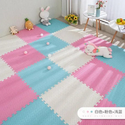 16pcs Foam Baby Play Mat – Interlocking Puzzle Floor Tiles - Urbizia