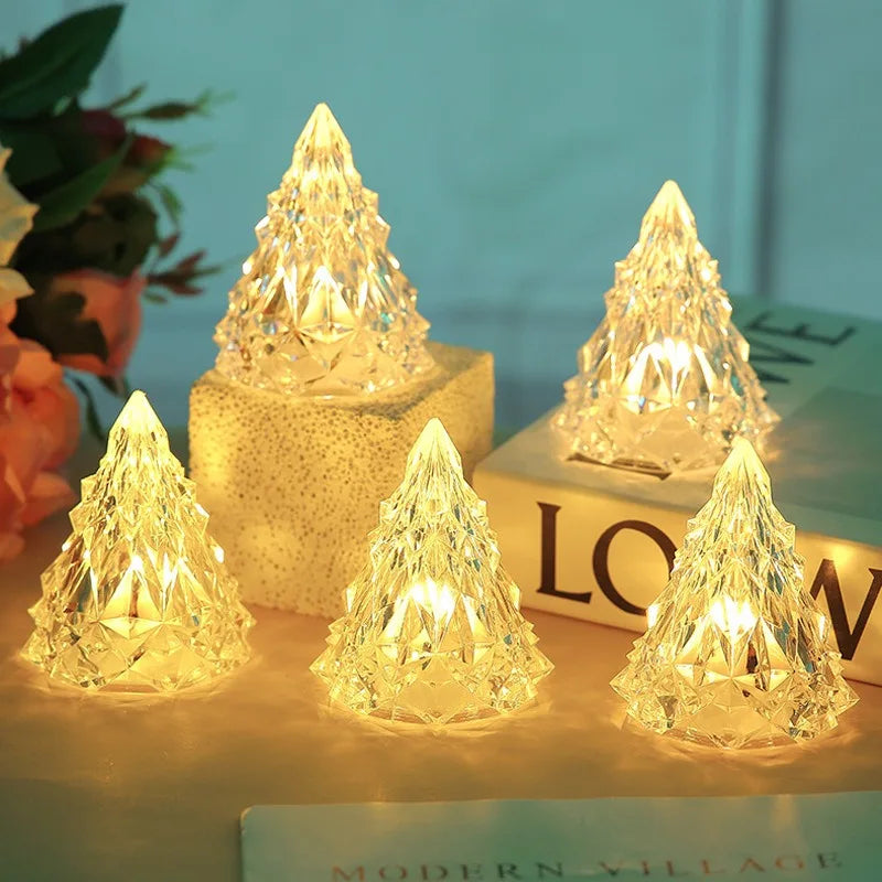 Mini Christmas Tree Ornament – 8cm Holiday Decor (1–3 Pcs)