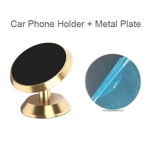 Magnetic Phone Car Holder Universal Magnetic Mount Bracket Stick on Car Dashboard Wall for iPhone Xiaomi Huawei Car Phone Holder