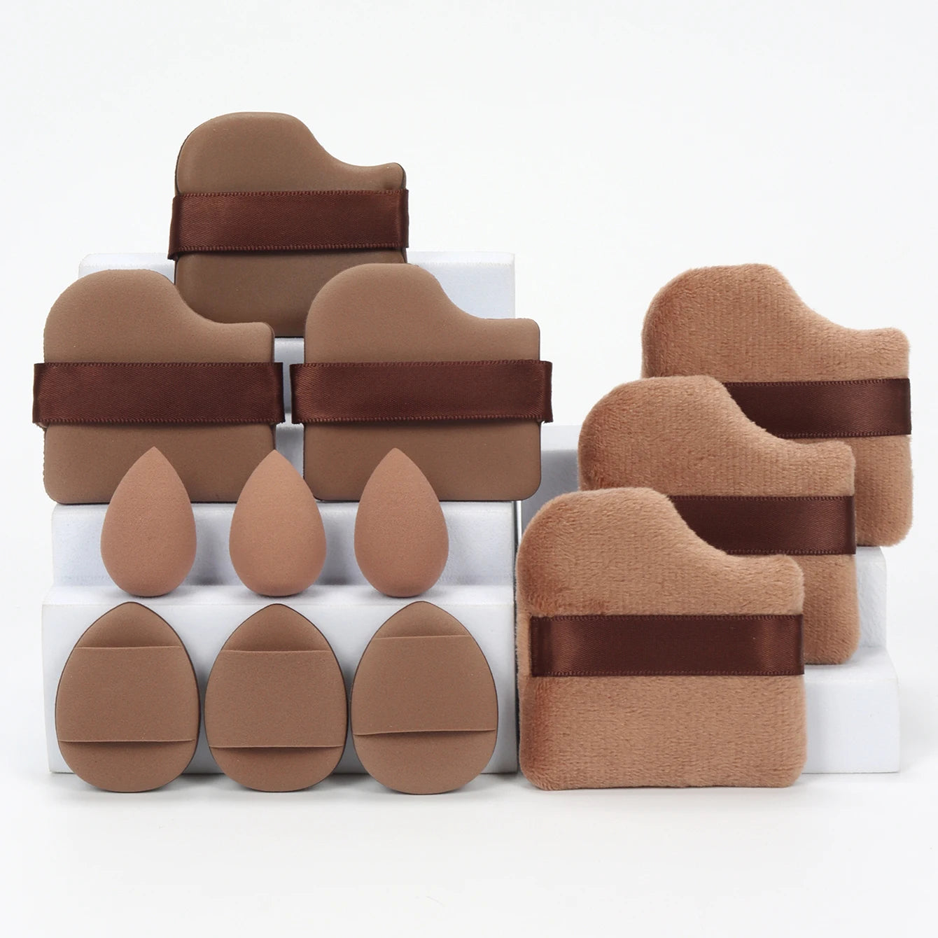 12-Piece Makeup Sponge & Puff Set