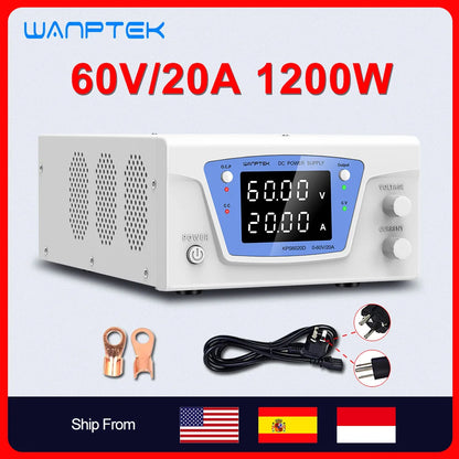 Lab DC Stabilized Power Supply Adjustable Variable Digital Regulated Power Supply 100V 60V 30V 15V 10A 20A 40A 60A Bench Source