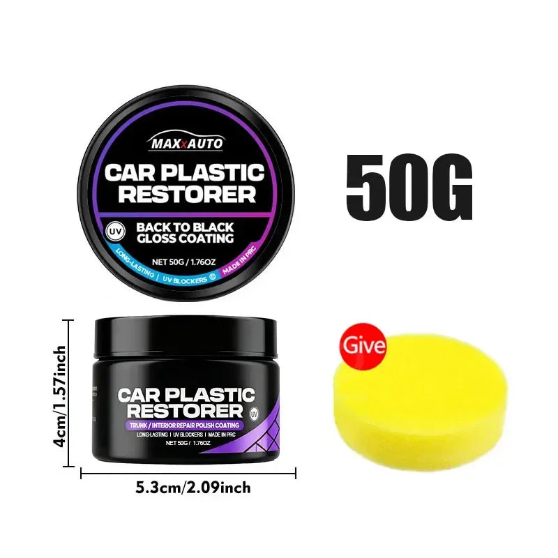 Car Plastic & Leather Restorer Wax - Urbizia
