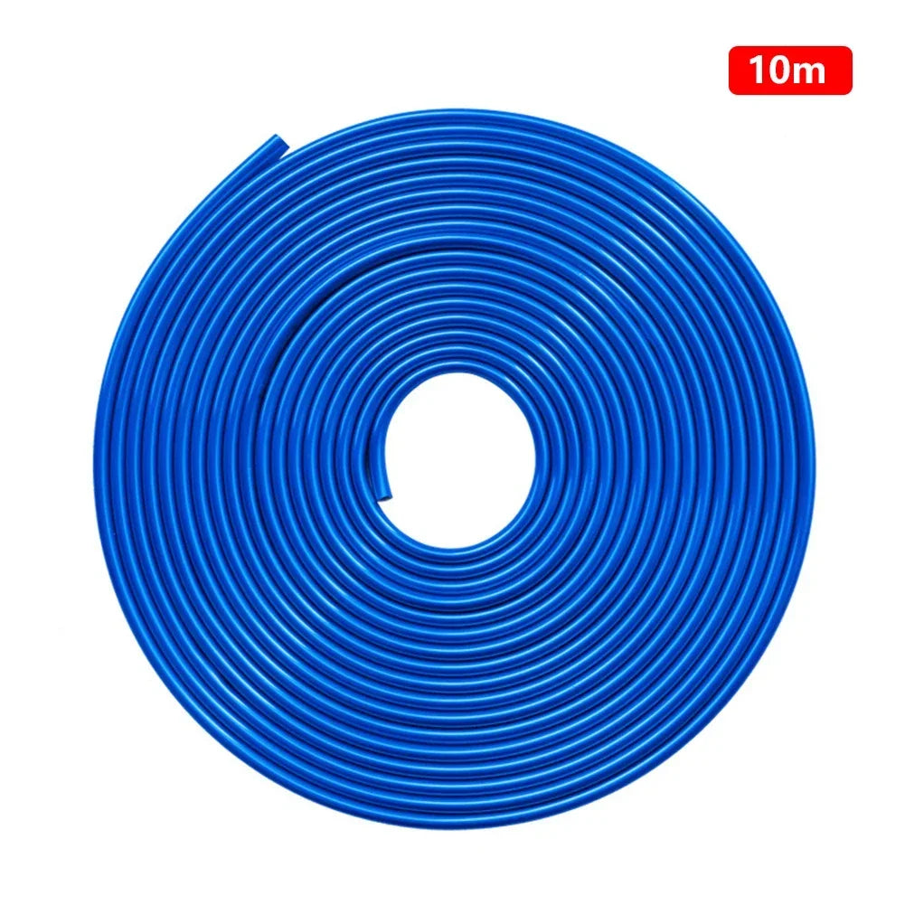 2/5/10M Chrome Car Door Edge Protection Strip Auto Door Anti Collision Strip Door Moldings Trim Adhesive Scratch Protector