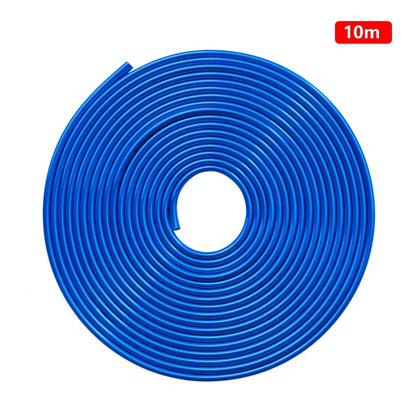 2/5/10M Chrome Car Door Edge Protection Strip Auto Door Anti Collision Strip Door Moldings Trim Adhesive Scratch Protector