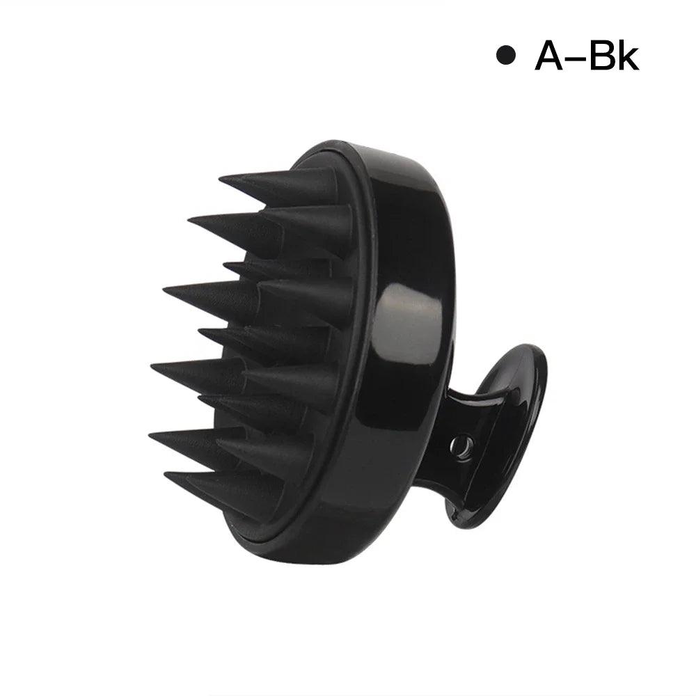 Silicone Scalp Massage Shampoo Brush for Hair Care