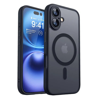 Magnetic Armor Shockproof Case – iPhone 11–17 Series